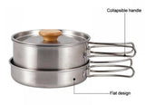 Stainless Steel Pot and Pan Set