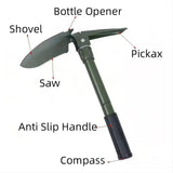 15 in. Green Emergency Shovel